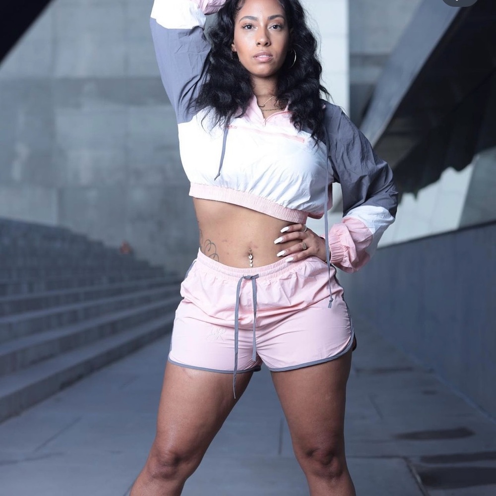 Women's Pink Athletic Shorts